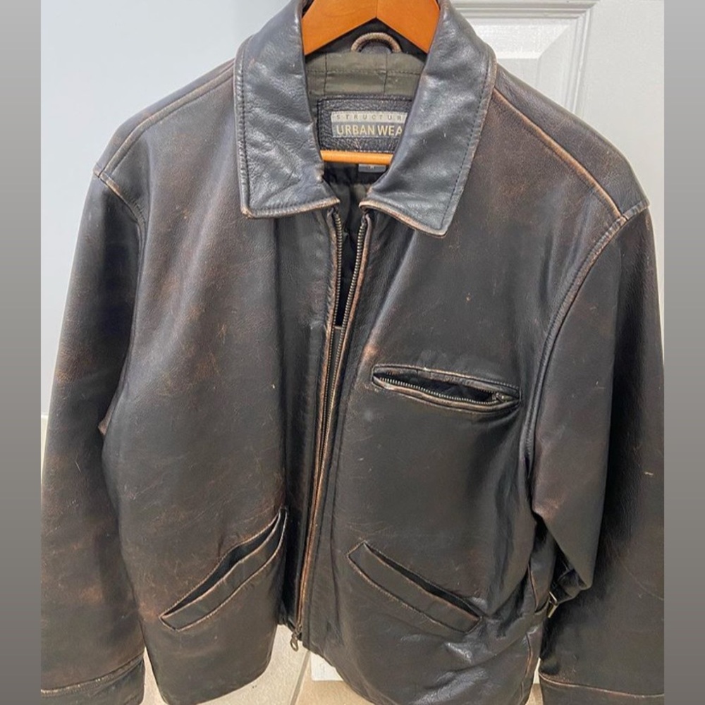Urban-wear Leather Jacket